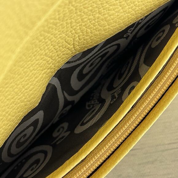 Brighton LOVE GROOVE Crossbody Wallet Bag Multicolor Leather Slim Purse - Picture 9 of 12